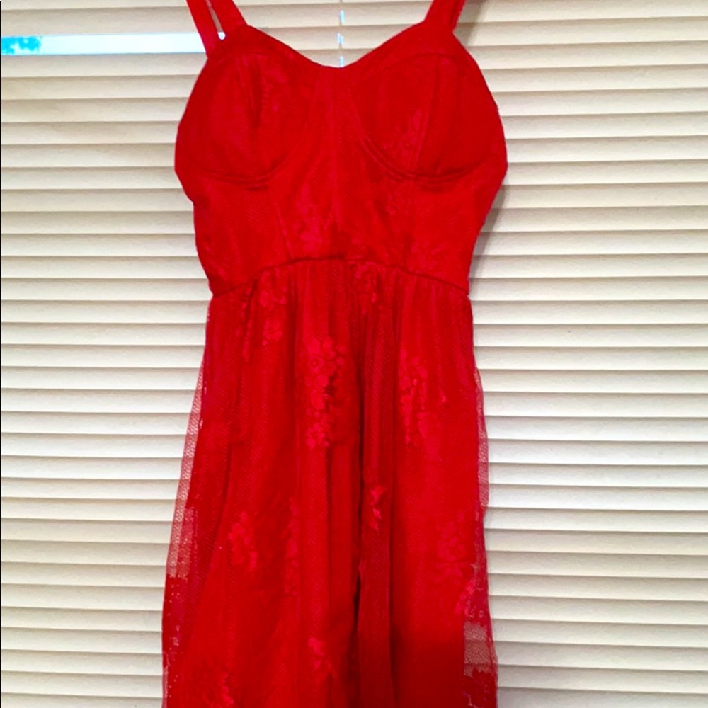 GB pink lace dress